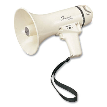 Champion Sports Megaphone, 4-8w, 400 Yard Range, White freeshipping - TVN Wholesale